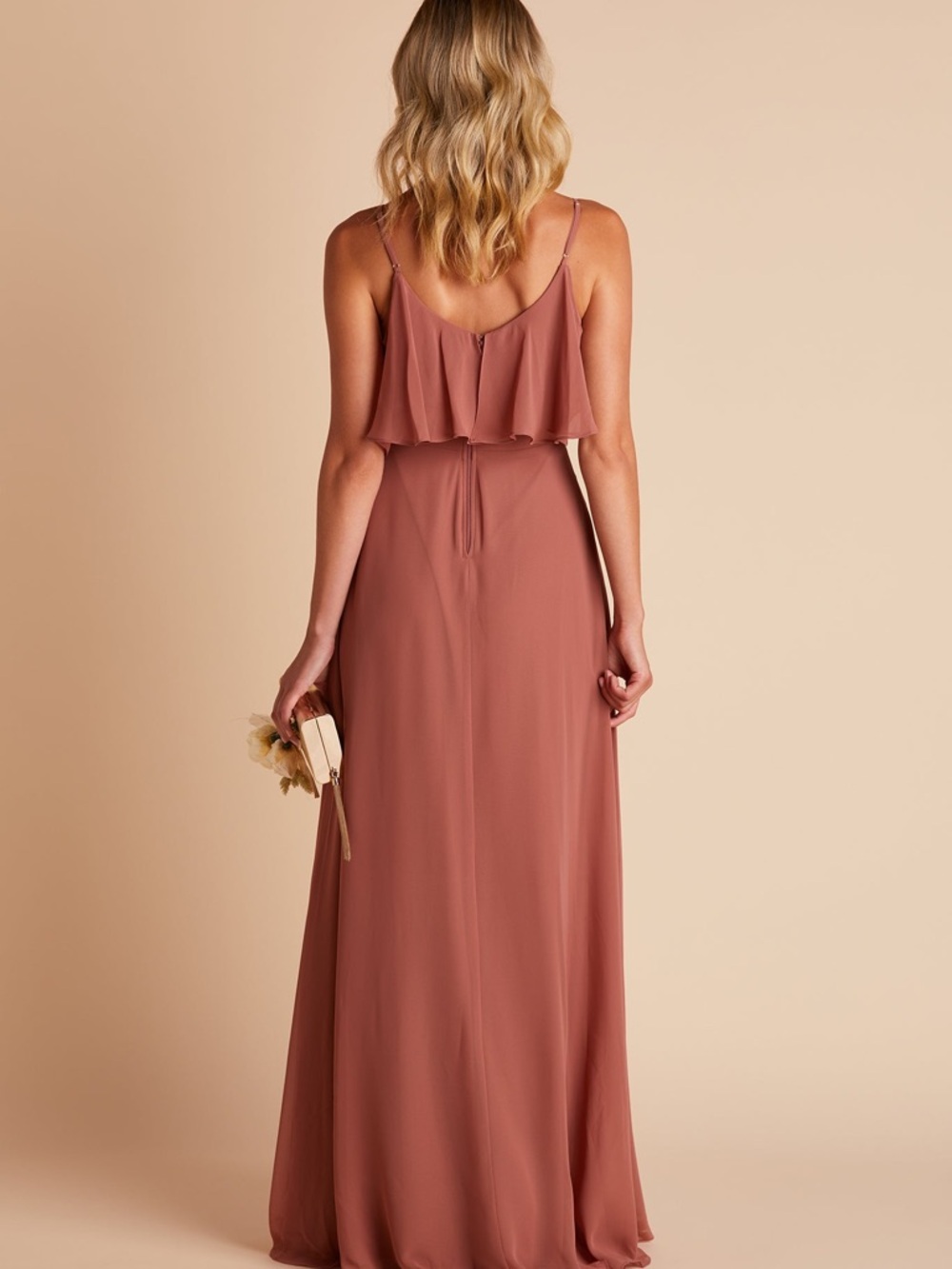 Birdy Grey Jane Convirtable Chiffon Dress with Side Slit - Picture 4 of 8